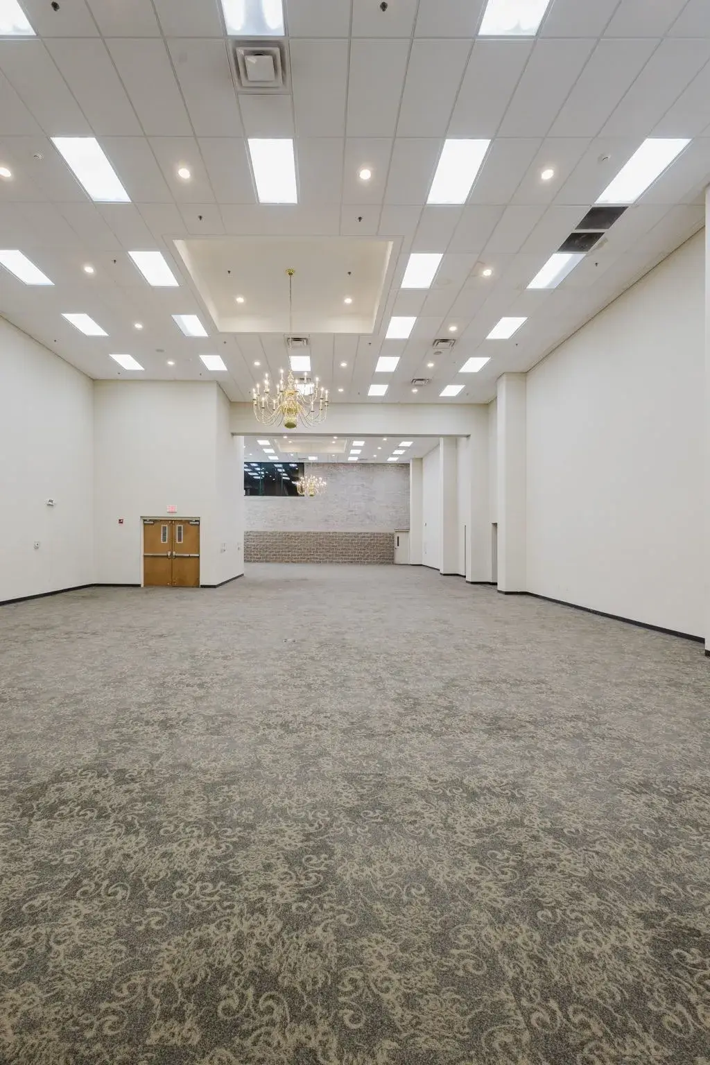 Champion Hall in an empty configuration