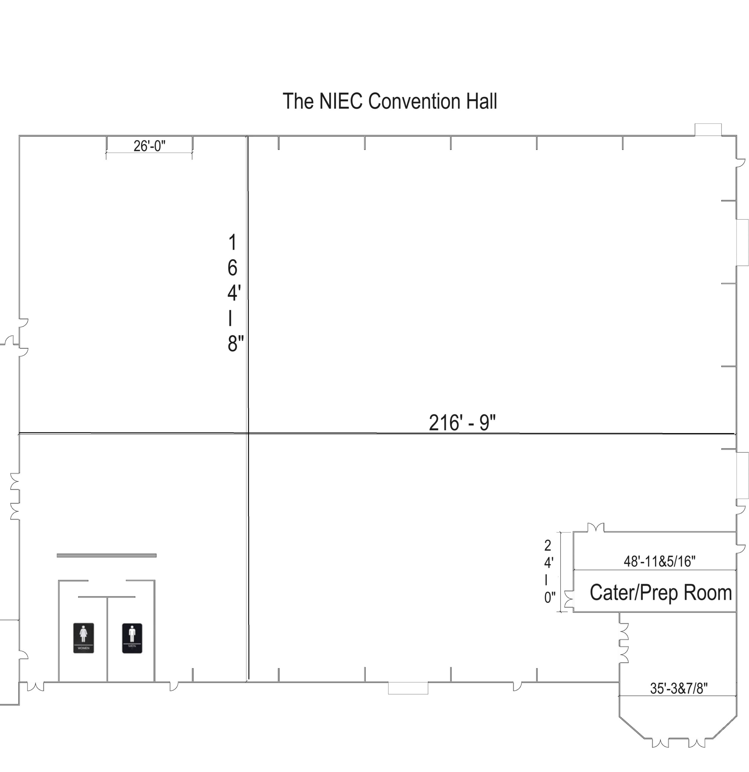 The NIEC Convention Hall Layout
