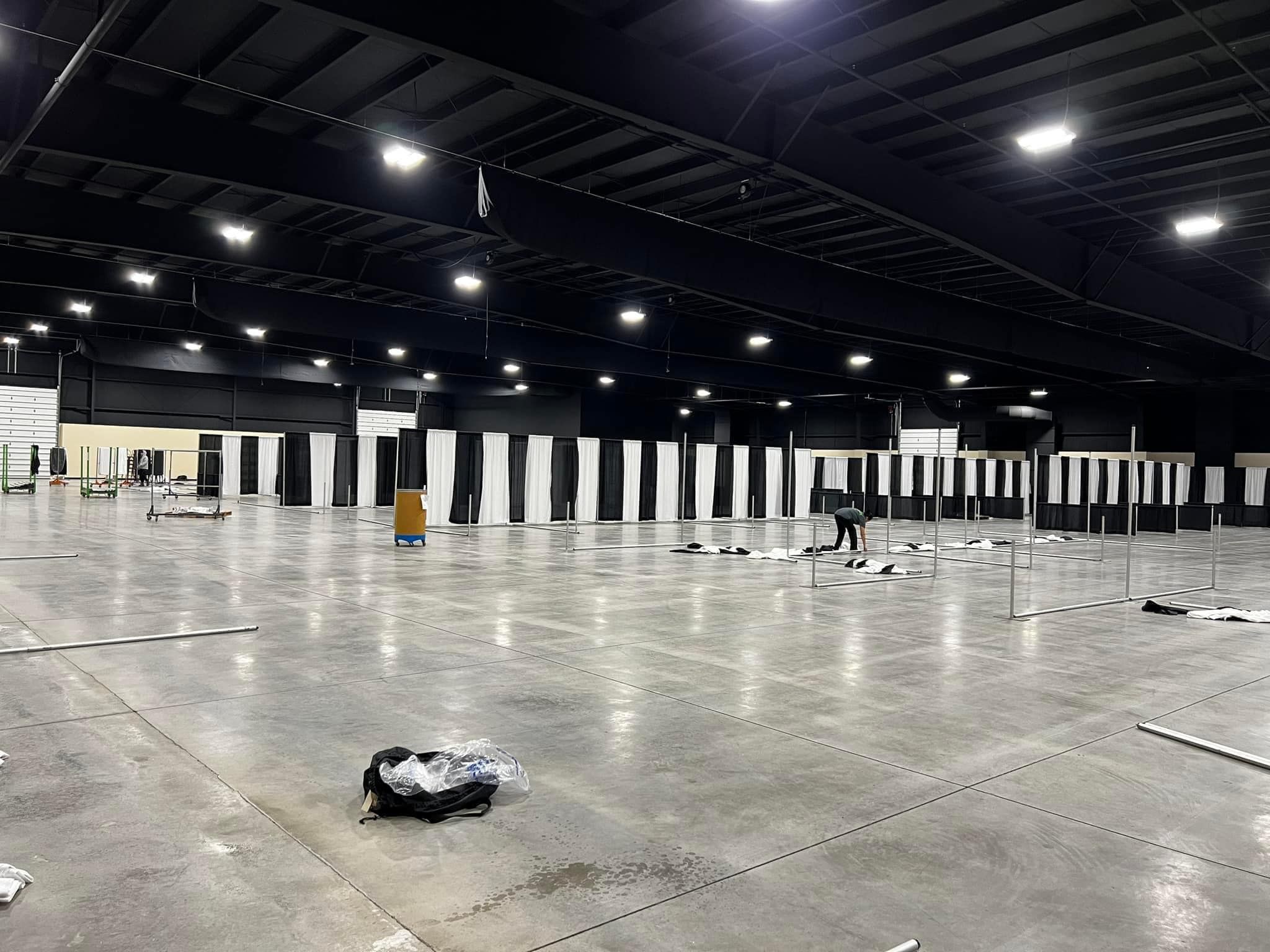 Convention Setup at NIEC