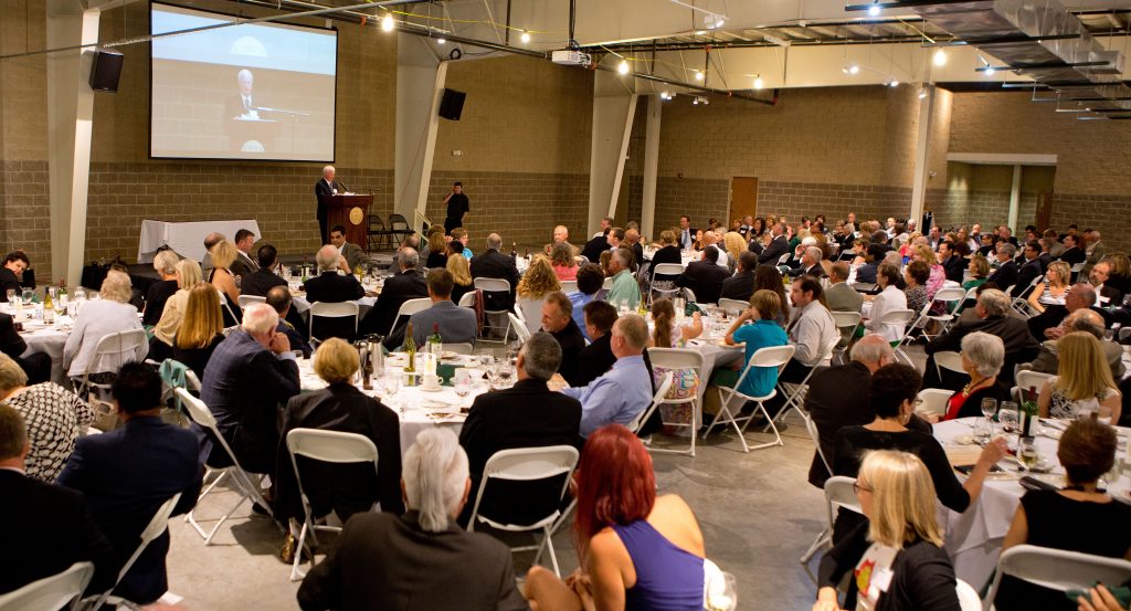Hall of Fame induction ceremony gathering